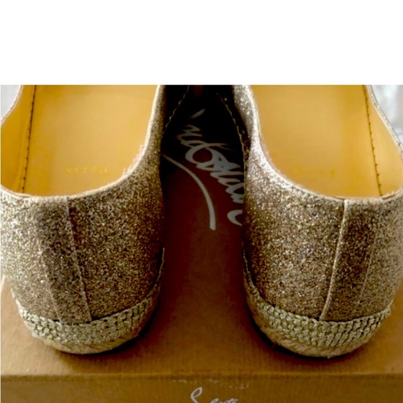 COPY - Aliochette spiked  glittter flats- Christian Louboutin - Picture 4 of 9